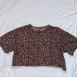Cheetah Crop Top
